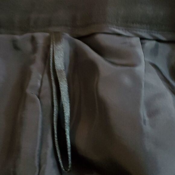 EDDIE BAUER/SLIM TROUSER TALL, NEW, BLACK SIZE 14, WOMEN'S, LINEN - Picture 6 of 12